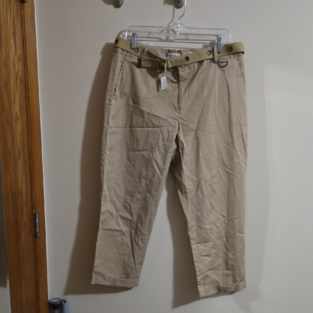 Calvin Klein Women's Khaki Chinos